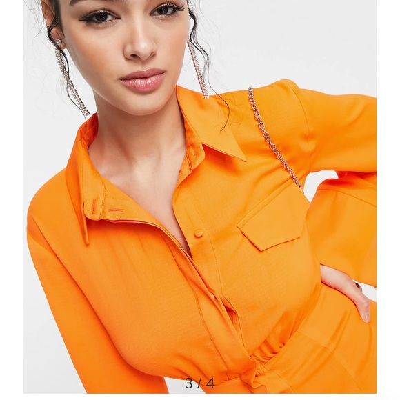 ASOS Mini Shirt Dress by Nordstrom - Picture 2 of 5
